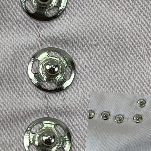 True People New York Pink Studded Capri Jeans Size 1 Juniors - Picture 6 of 14